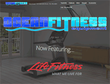 Tablet Screenshot of oceanfitnessequipment.com